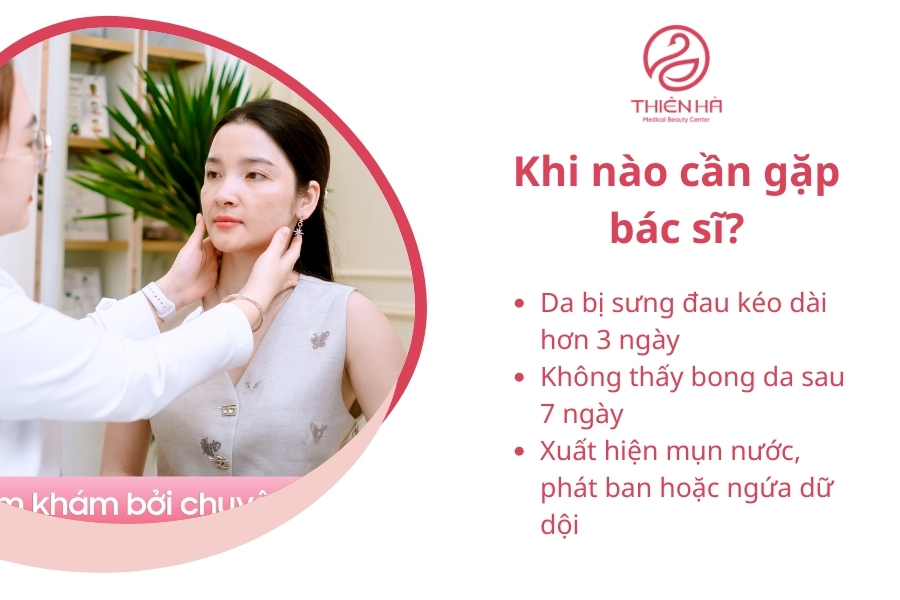 Khi nào cần gặp bác sĩ?