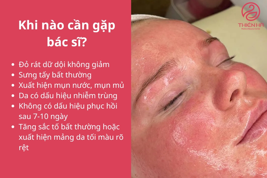  Khi nào cần gặp bác sĩ?