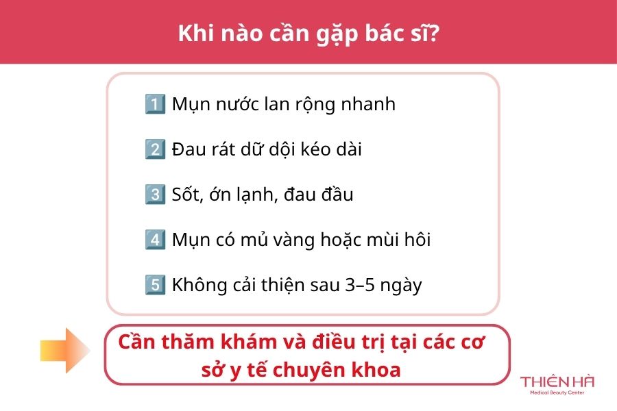 Khi nào cần gặp bác sĩ da liễu?