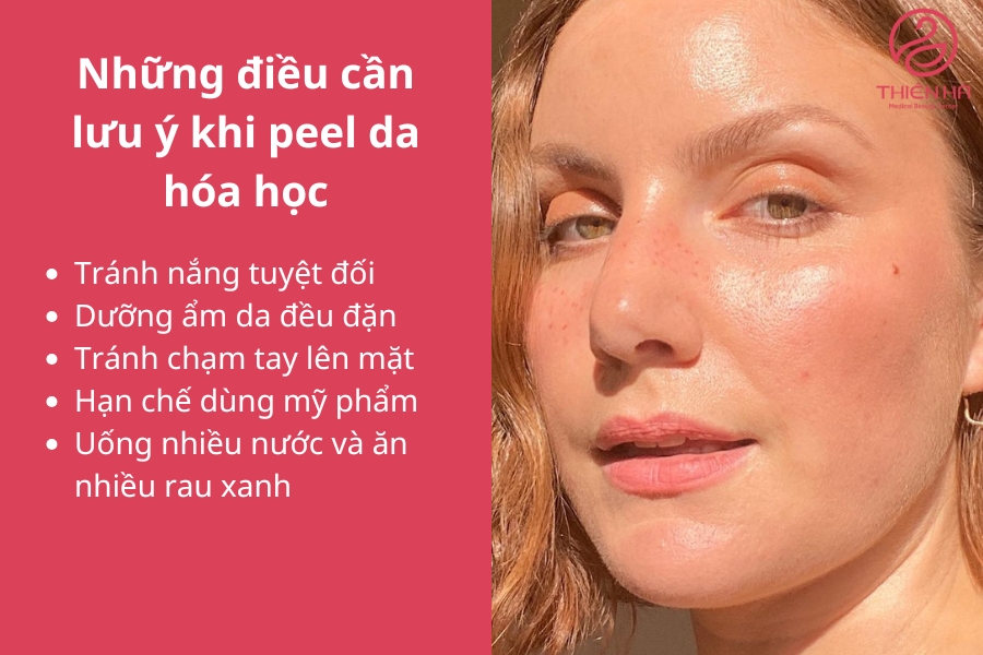 Những điều cần lưu ý khi peel da hóa học