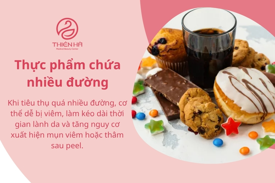 Thực phẩm chứa nhiều đường