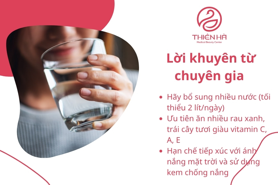 Lời khuyên từ chuyên gia Thẩm mỹ viện Thiên Hà