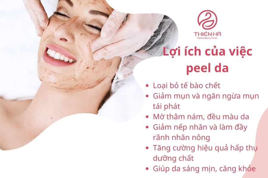 Lợi ích của việc peel da