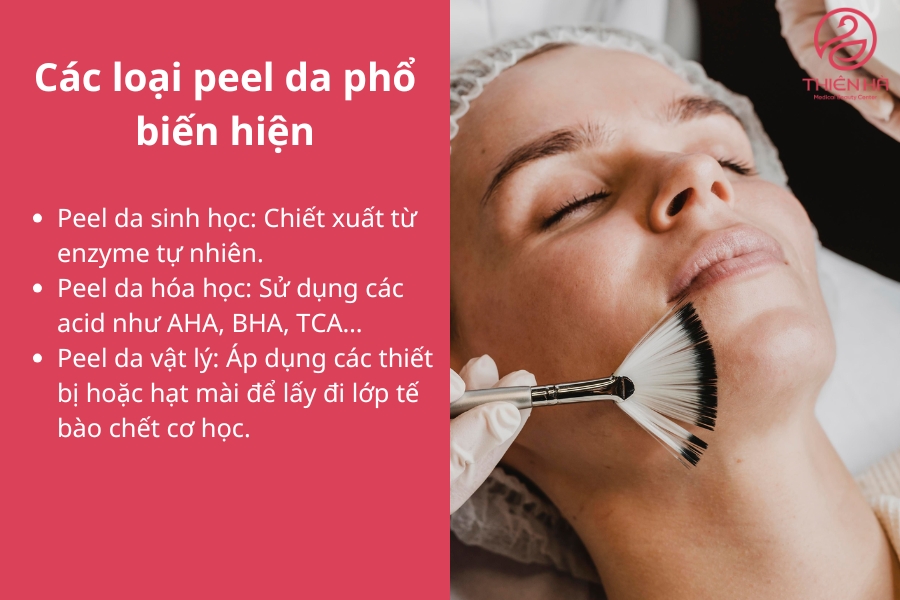Các loại peel da phổ biến 