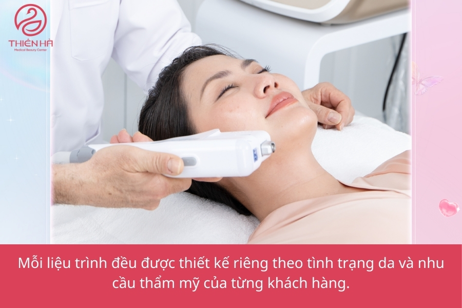Dịch vụ peel da tại Viện Thẩm mỹ Thiên Hà