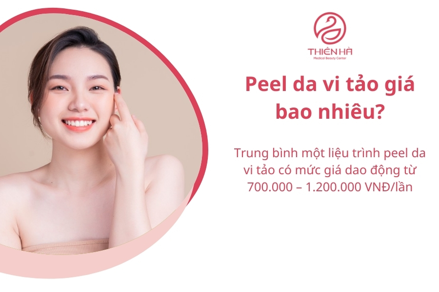 Peel da vi tảo giá bao nhiêu