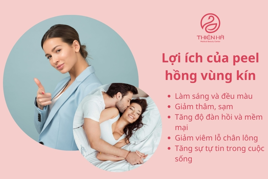 Lợi ích của peel hồng vùng kín