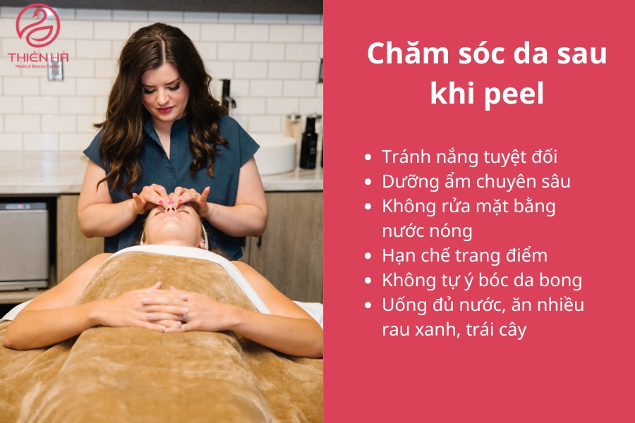 Chăm Sóc Da Sau Khi Peel