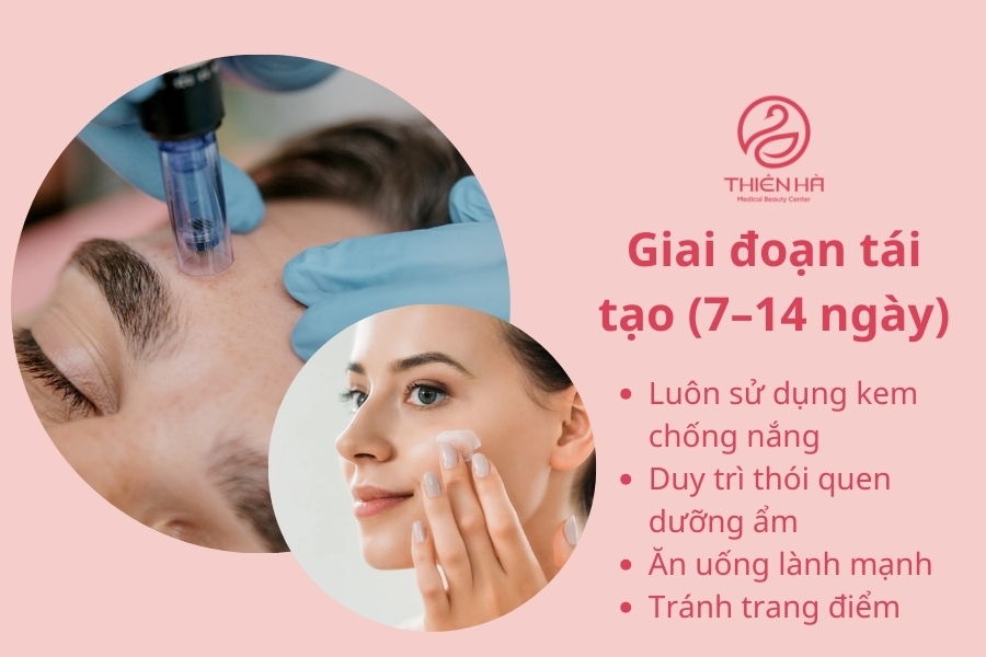 "Làn da trở nên sáng mịn, đều màu hơn sau khi phục hồi hoàn toàn."
