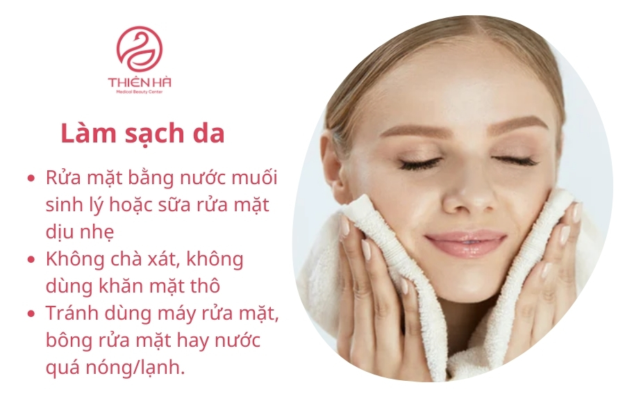  Làm sạch da