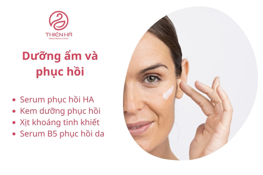Dưỡng ẩm và phục hồi