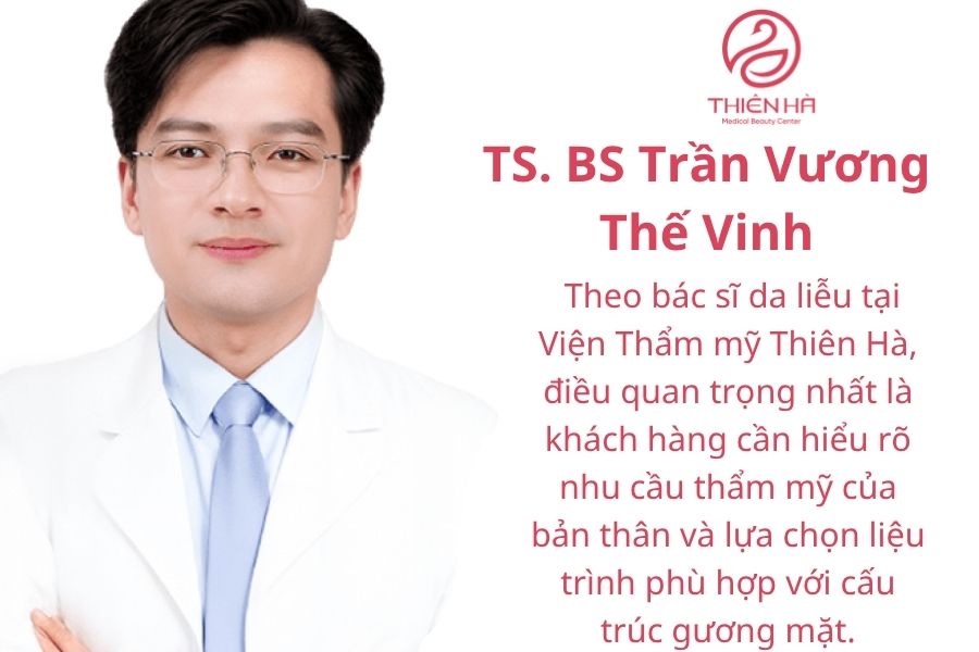 Chuyên gia da liễu tại Viện thẩm mỹ Thiên Hà
