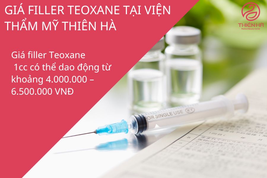 Giá filler Teoxane tại Viện Thẩm Mỹ Thiên Hà
