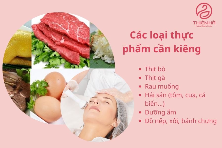 Thực phẩm cần kiêng 