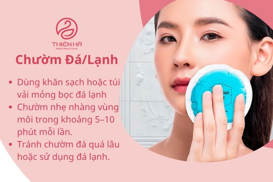  Chườm Đá/Lạnh
