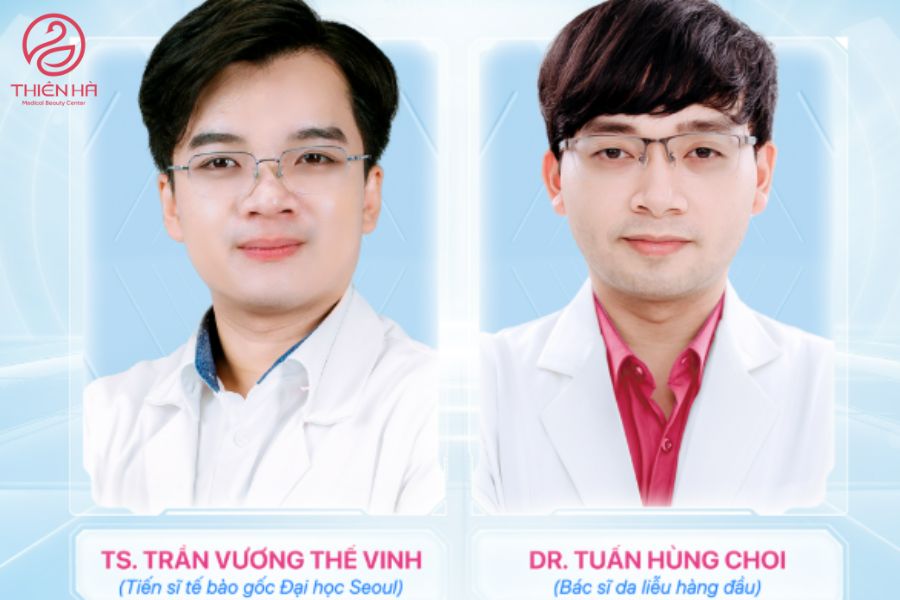Đội ngũ bác sĩ giàu kinh nghiệm tại Viện thẩm mỹ Thiên Hà.