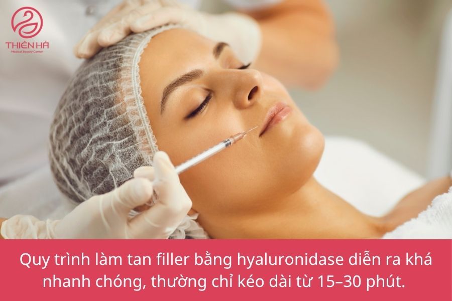 Quy trình làm tan filler an toàn