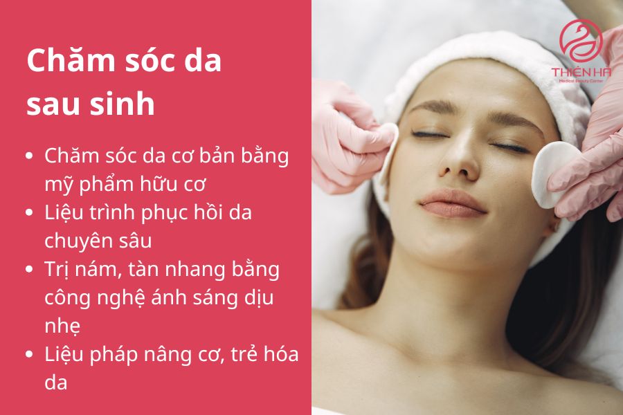 Chăm sóc da sau sinh