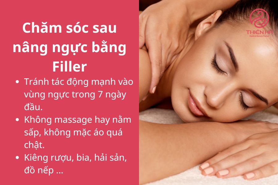 Hướng dẫn chi tiết cách chăm sóc sau khi nâng ngực bằng filler để đạt hiệu quả tốt nhất