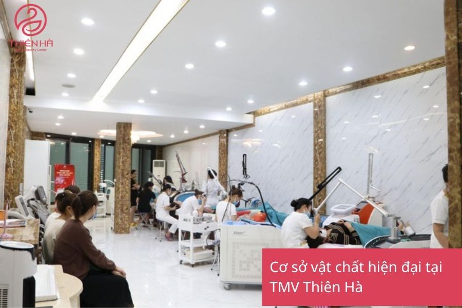 Cơ sở vật chất hiện đại tại TMV Thiên Hà