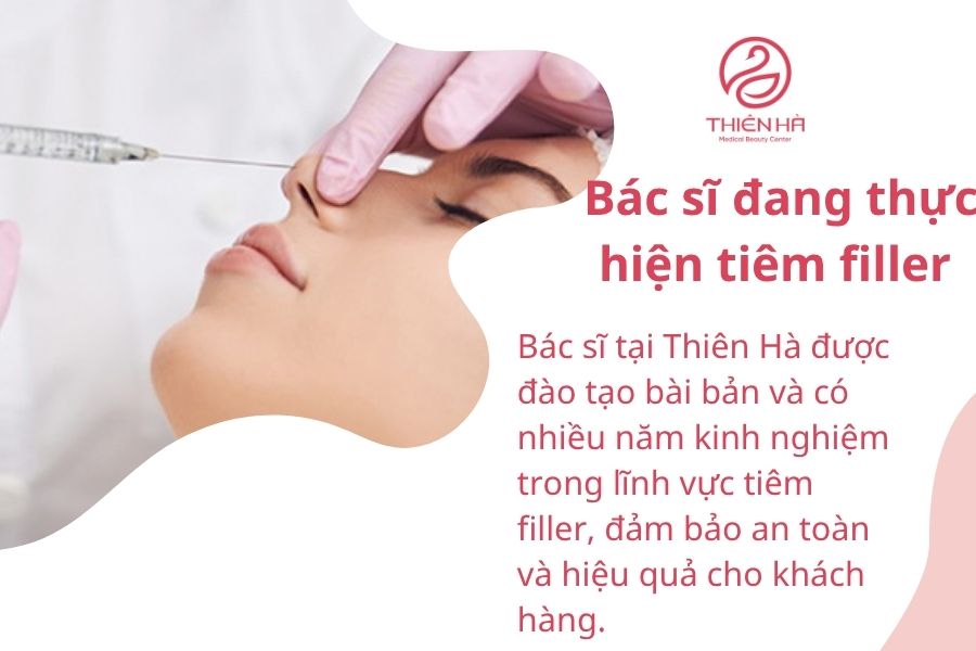 Bác sĩ tại Thiên Hà được đào tạo bài bản và có nhiều năm kinh nghiệm trong lĩnh vực tiêm filler, đảm bảo an toàn và hiệu quả cho khách hàng.