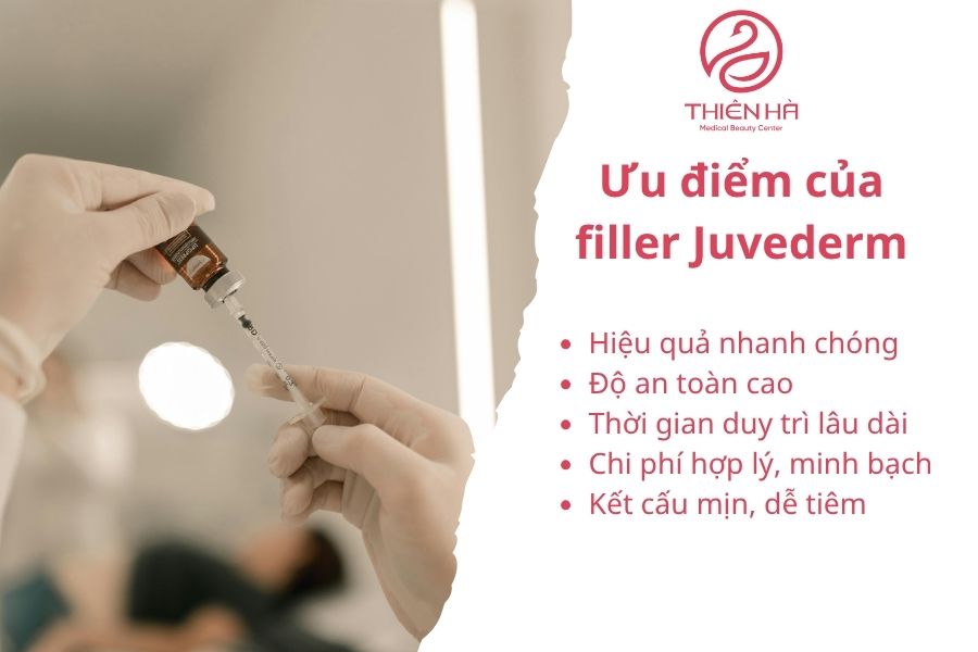 Ưu điểm của Filler Juvederm