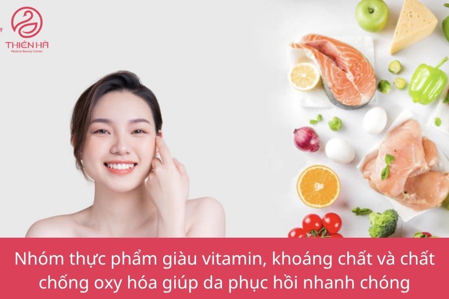 Dinh dưỡng cho làn da sau bắn laser