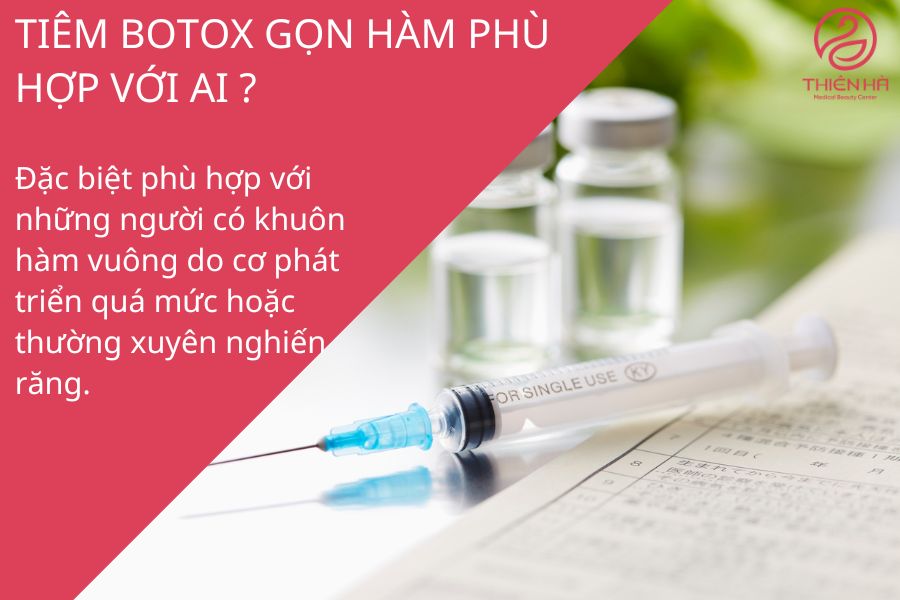 Đối tượng phù hợp tiêm Botox gọn hàm