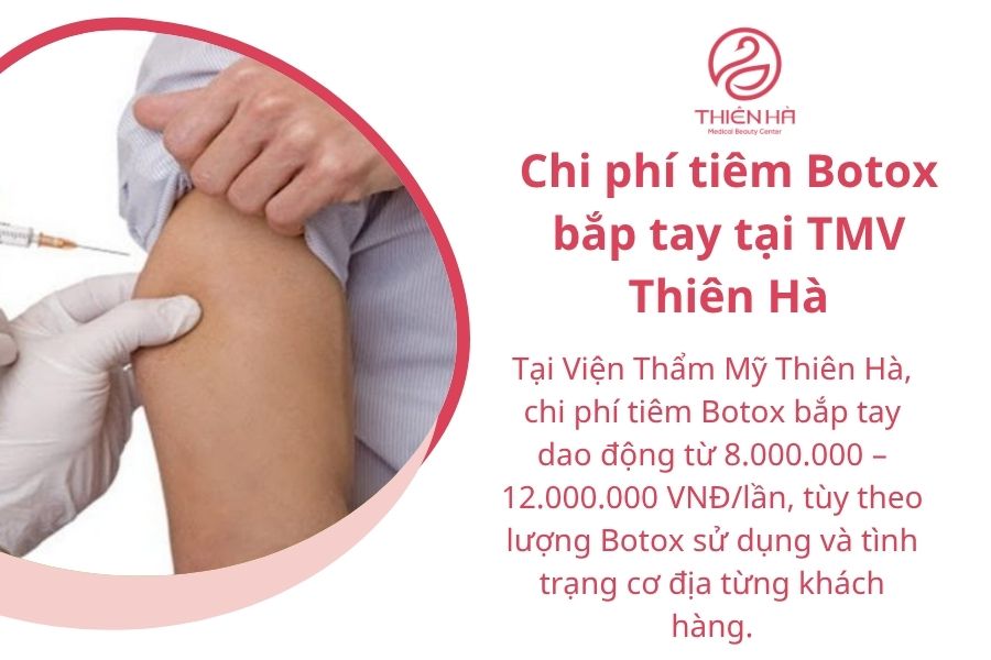 Chi phí tiêm Botox bắp tay là bao nhiêu ? 