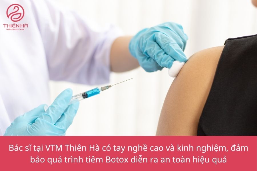 Bác sĩ tại Viện thẩm mỹ Thiên Hà có tay nghề cao và kinh nghiệm, đảm bảo quá trình tiêm Botox diễn ra an toàn và hiệu quả