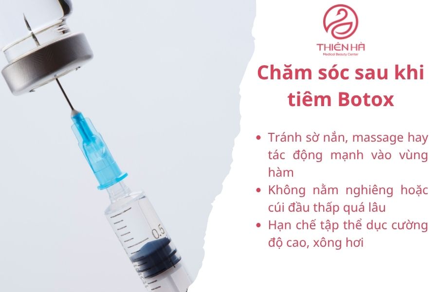 Các việc cần làm sau khi tiêm 