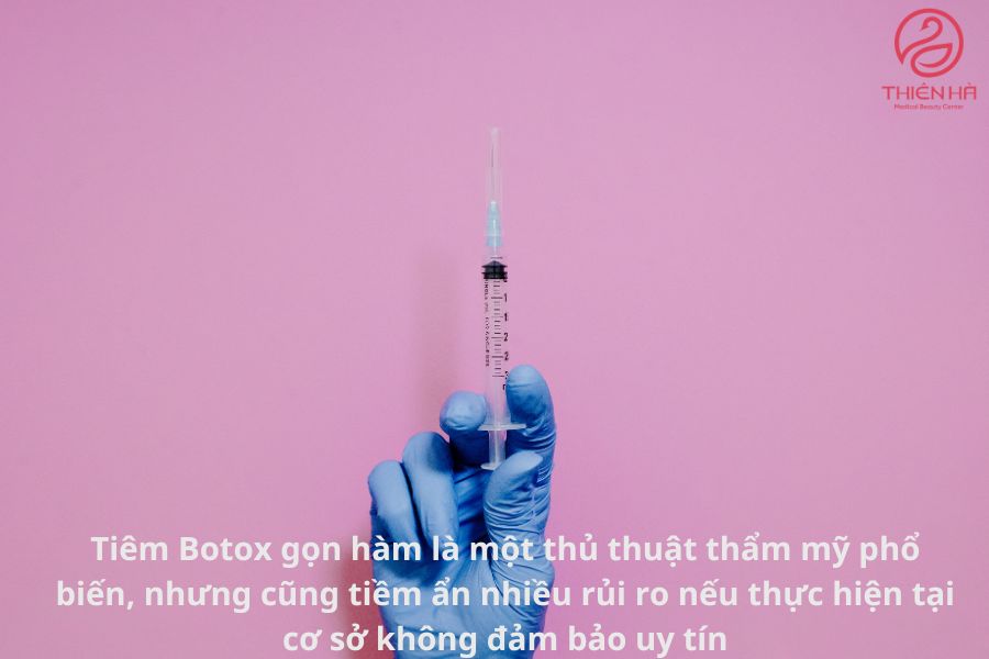 Những lưu ý quan trọng khi tiêm Botox gọn hàm