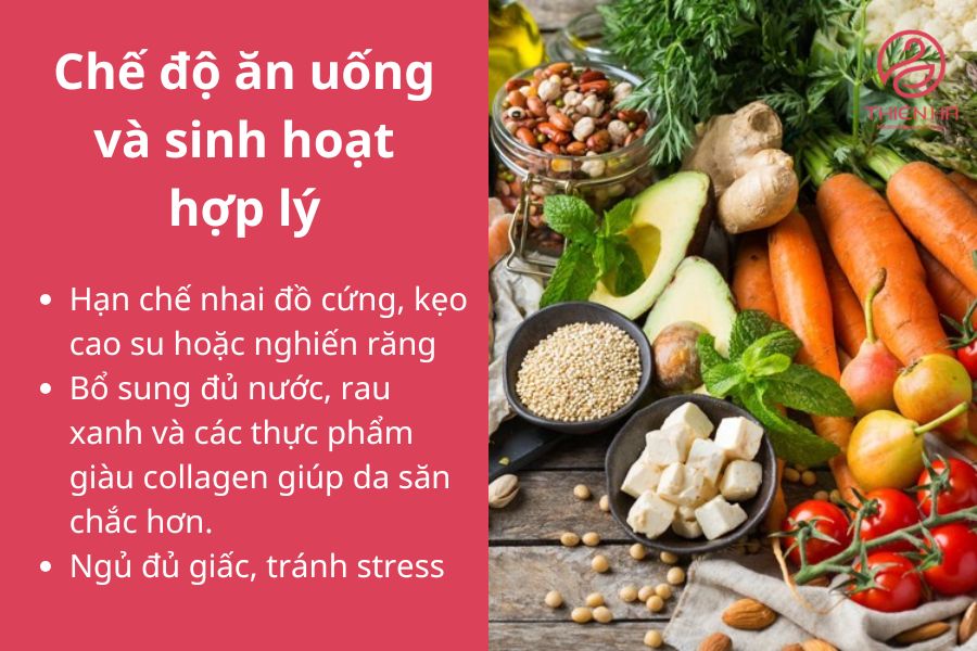 Các loại thực phẩm giàu dinh dưỡng, giúp duy trì kết quả tiêm Botox gọn hàm.