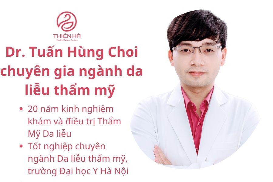 Bác sĩ chuyên khoa da liễu tại Thẩm mỹ viện Thiên Hà.