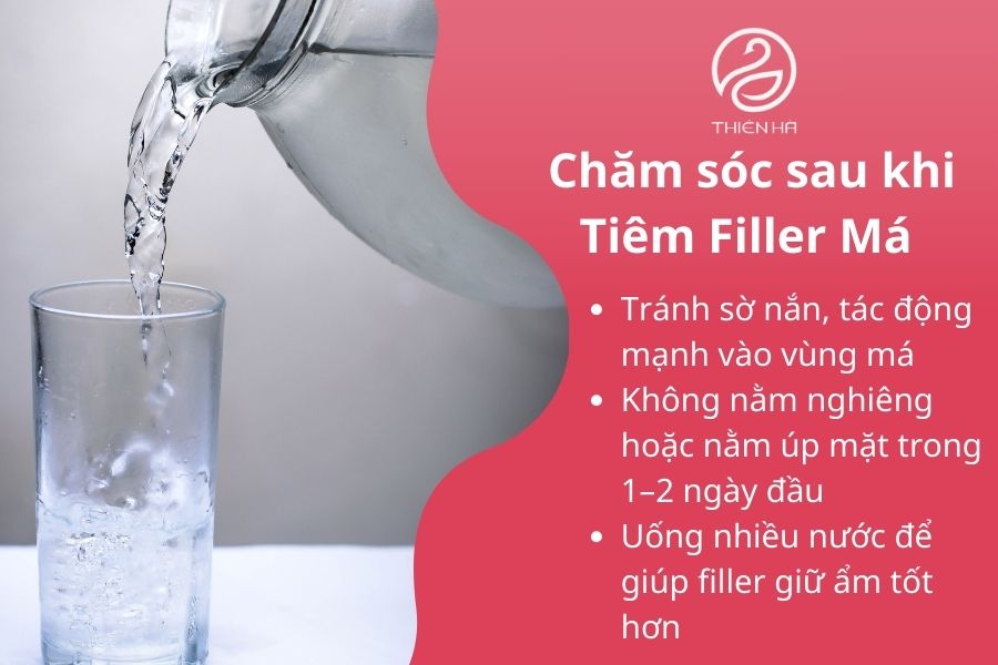 Chăm sóc sau khi Tiêm Filler Má