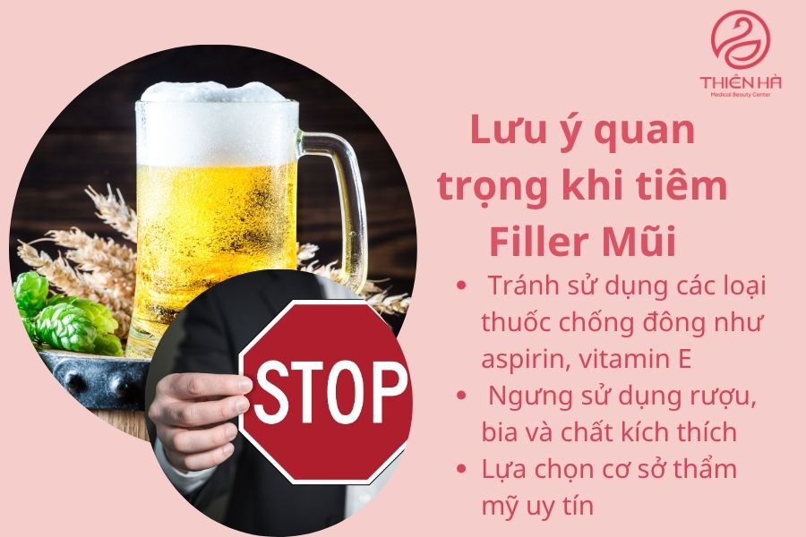 Lưu ý quan trọng khi tiêm filler mũi