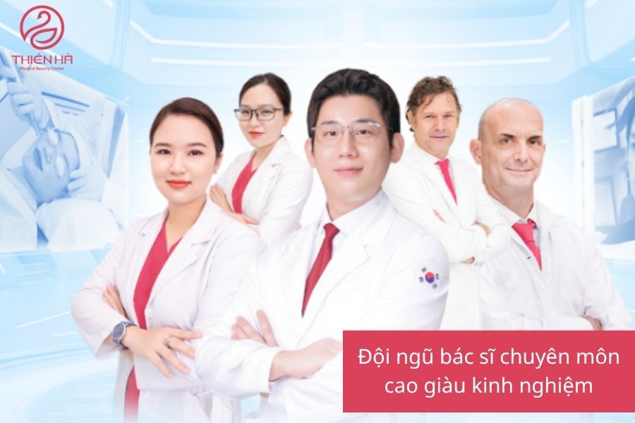 Đội ngũ bác sĩ giàu kinh nghiệm tại Thẩm mỹ viện Thiên Hà