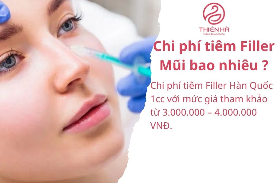 Chi phí tiêm filler mũi 
