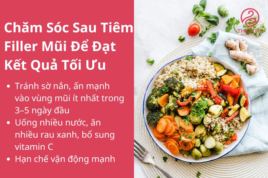 Cách chăm sóc mũi sau tiêm để đạt kết quả tối ưu 