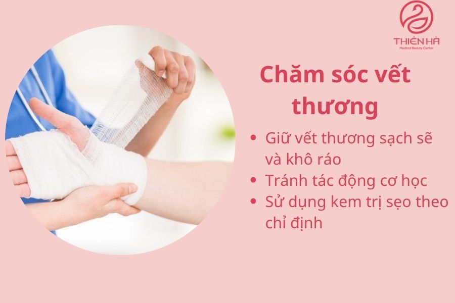 Chăm sóc vết thương đúng cách
