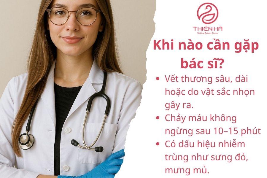 Dấu hiệu cần gặp bác sĩ 
