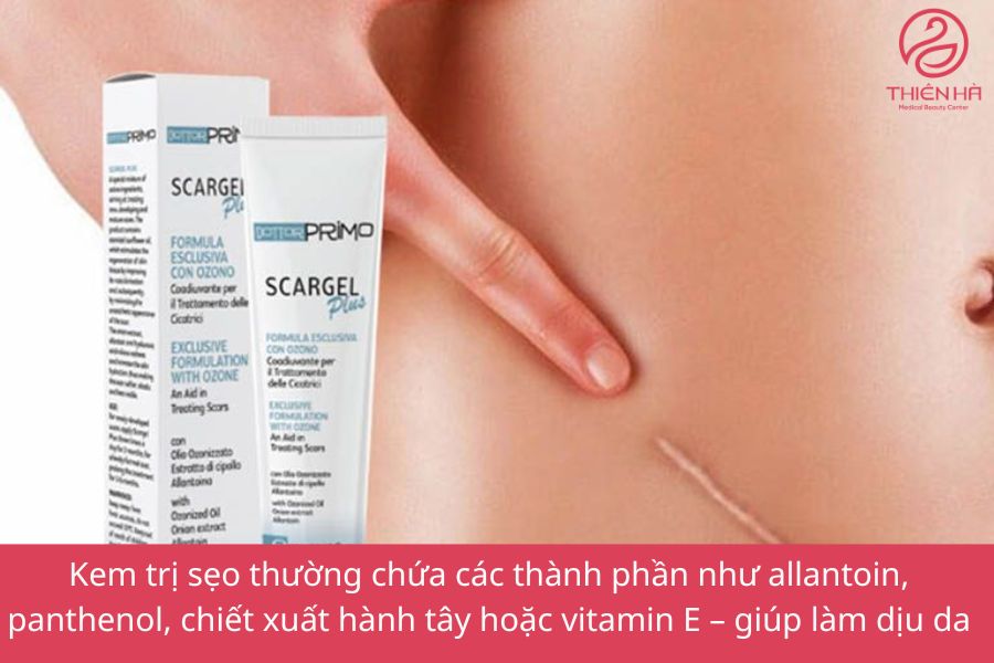 Sản phẩm hỗ trợ làm mờ sẹo