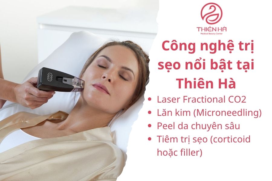Công nghệ trị sẹo tiên tiến tại Thiên Hà