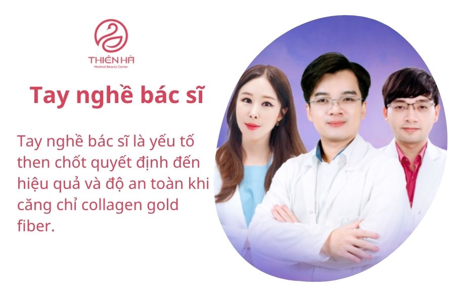 Đội ngũ bác sĩ tại Viện thẩm mỹ Thiên Hà có nhiều năm kinh nghiệm trong lĩnh vực căng chỉ, đảm bảo mang lại kết quả tốt nhất cho khách hàng