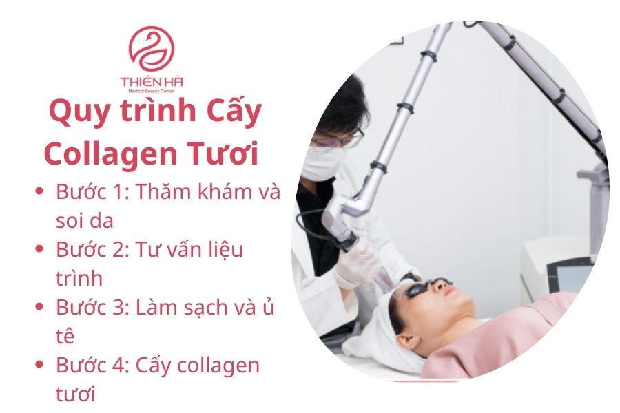 Quy trình cấy collagen tươi chuẩn y khoa