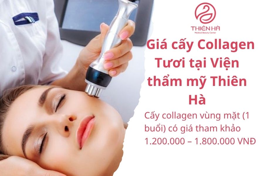  Giá cấy Collagen Tươi tại Viện thẩm mỹ Thiên Hà
