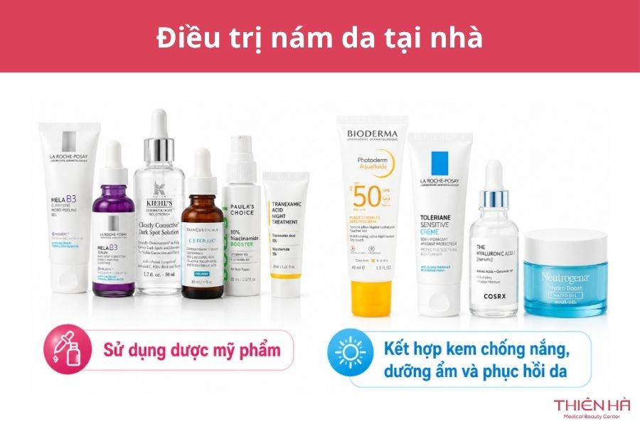 Điều trị nám da tại nhà