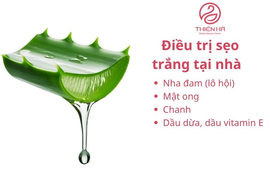 Điều trị sẹo trắng tại nhà