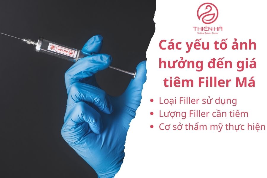 Các yếu tố ảnh hưởng đến giá tiêm Filler Má