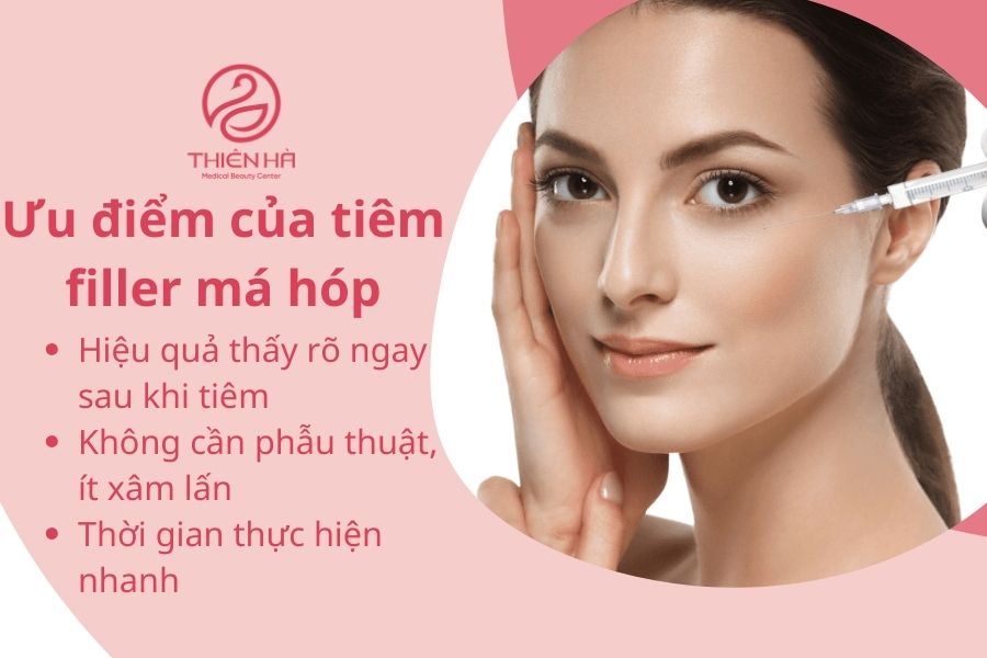 Ưu điểm tiêm filler má hóp 